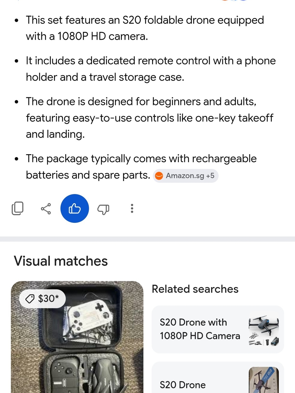 Foldable Black Mini Drone with Remote Controller And Camera With Case For Sale! - Picture 9 of 9